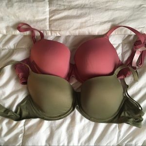 2 PINK Victoria's Secret Bras